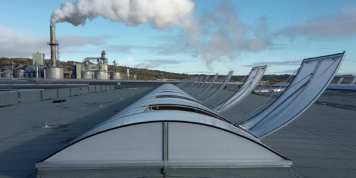 Зенітні ліхтарі з приводами для вибухонебезпечних приміщень. ТОВ 